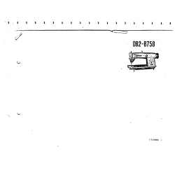 Manual tehnic pentru masina industriala de cusut Brother DB2-B758