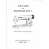 Manual tehnic pentru masina industriala de cusut Brother DB2-B767-5