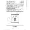Manual tehnic pentru masina industriala de cusut Brother DB2-B773