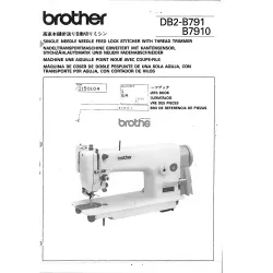 Manual tehnic pentru masina industriala de cusut Brother DB2-B791