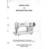 Manual tehnic pentru masina industriala de cusut Brother DB2-B792