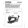 Manual tehnic pentru masina industriala de cusut Brother DB2-B798