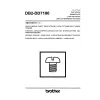 Manual tehnic pentru masina industriala de cusut Brother DB2-DD7100