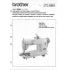 Manual tehnic pentru masina industriala de cusut Brother DT2-B962
