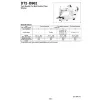 Manual specificatii tehnice pentru masina industriala de cusut Brother DT2-B962