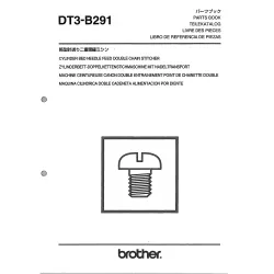 Manual tehnic pentru masina industriala de cusut Brother DT3-B291