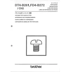 Manual tehnic pentru masina industriala de cusut Brother DT4-B261/CH2