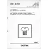 Manual tehnic pentru masina industriala de cusut Brother DT4-B281