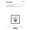 Manual tehnic pentru masina industriala de cusut Brother DT6-B924