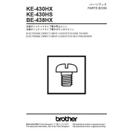 Manual tehnic pentru masini industriale de cusut nasturi Brother KE-430HX