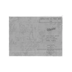 Manual tehnic pentru masina de cusut industriala Columbia N430-2