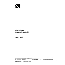 Manual tehnic pentru masina de cusut industriala Durkopp Adler 523-101