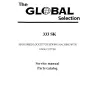 Manual tehnic pentru masina de cusut industriala Global 333 SK