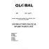 Manual tehnic pentru masina de cusut industriala Global 337