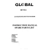 Manual tehnic pentru masina de cusut industriala Global BH 9814