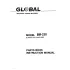 Manual tehnic pentru masina de cusut industriala Global BM 230