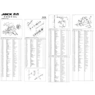 Manual tehnic pentru masina de cusut industriala Jack A2S