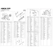 Manual tehnic pentru masina de cusut industriala JACK A2