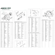Manual tehnic pentru masina de cusut industriala Jack A3