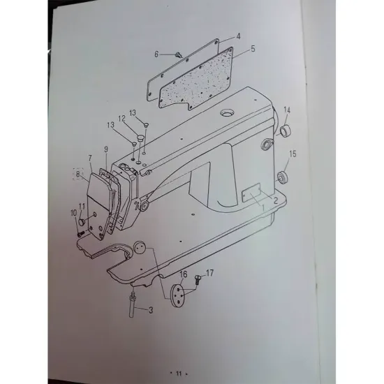 Manual tehnic pentru masina de cusut industriala Jack JK-8900