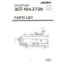Manual tehnic pentru masina de cusut industriala Juki ACF-164-373N