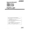 Manual tehnic pentru masina de cusut industriala Juki AMS-215C