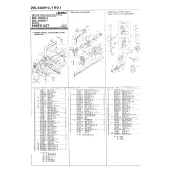 Manual tehnic pentru masina de cusut industriala Juki DDL-5550N-3