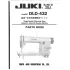 Manual tehnic pentru masina de cusut industriala Juki DLD-432