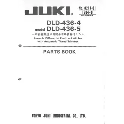 Manual tehnic pentru masina de cusut industriala Juki DLD-436-4