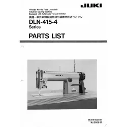 Manual tehnic pentru masina de cusut industriala Juki DLN-415-4