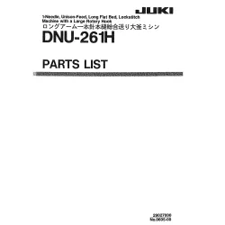 Manual tehnic pentru masina industriala de cusut Juki DNU-261H