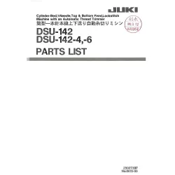 Manual tehnic pentru masina industriala de cusut Juki DSU-142