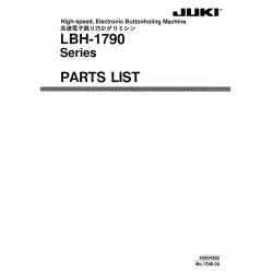 Manual tehnic pentru masina industriala de cusut butoniere Juki LBH-1790