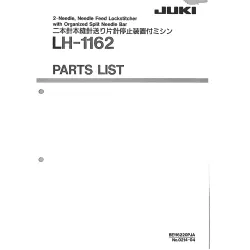 Manual tehnic pentru masina de cusut industriala Juki LH-1162