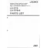 Manual tehnic pentru masina de cusut industriala Juki LH-1178-6