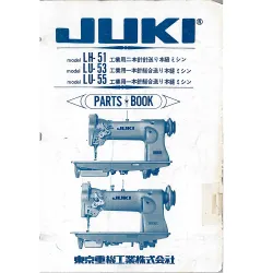 Manual tehnic pentru masina de cusut industriala Juki LU-53