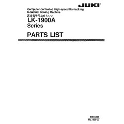 Manual tehnic pentru masina industriala de cusut cheita Juki LK-1900A