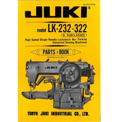 Manual tehnic pentru masina industriala de cusut cheita Juki LK-232