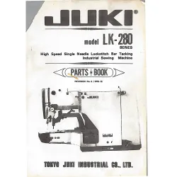Manual tehnic pentru masina industriala de cusut cheita Juki LK-280