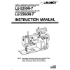 Manual instructiuni utilizare pentru masina de cusut industriala Juki LU-2260N-7