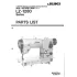 Manual tehnic pentru masina de cusut industriala Juki LZ-1280