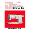 Manual instructiuni utilizare pentru masina de cusut industriala Juki LZ-271