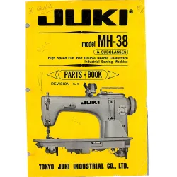 Manual tehnic pentru masina de cusut industriala Juki MH-38
