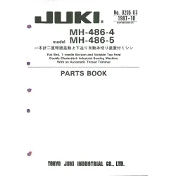 Manual tehnic pentru masina de cusut industriala Juki MH-486-4
