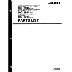 Manual tehnic pentru masina industriala de surfilat Juki MO-3904-OE4