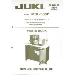 Manual tehnic pentru masina de cusut industriala Juki MOL-500P