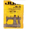 Manual tehnic pentru masina de cusut industriala Juki MS-26