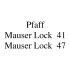 Manual tehnic pentru masina de cusut industriala Mauser Lock 41