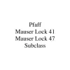 Manual tehnic pentru masina de cusut industriala Mauser Lock 47 subclass
