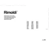 Manual tehnic pentru masina de cusut industriala Rimoldi 127